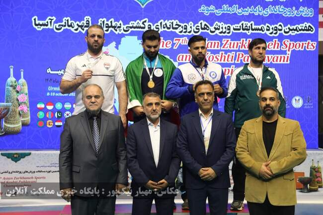 هفتمین دوره مسابقات آسیایی ورزش های زورخانه ای و کشتی پهلوانی از لنز 