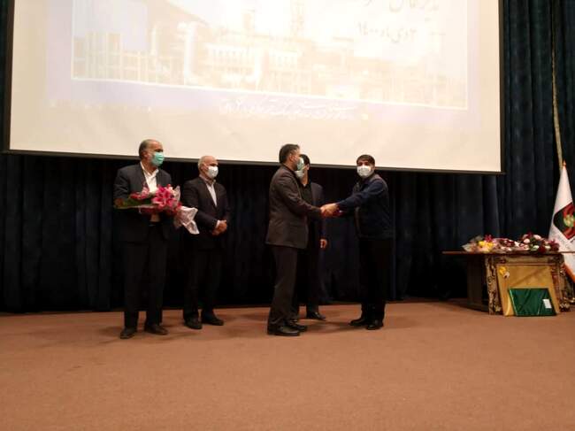 مراسم تکریم و معارفه مدیرعامل شرکت سنگ آهن مرکزی ایران برگزار شد