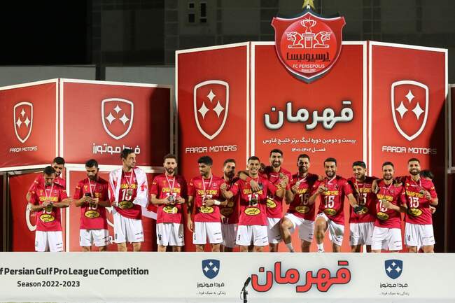 بازی پرسپولیس و نساجی و جشن قهرمانی سرخپوشان / تصاویر
