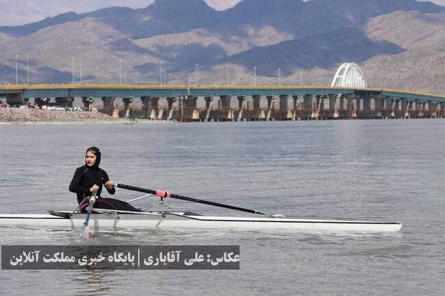 جشنواره فرهنگی، ورزشی و تفریحی دریاچه ارومیه با استقبال ۱۵ کیلومتری 