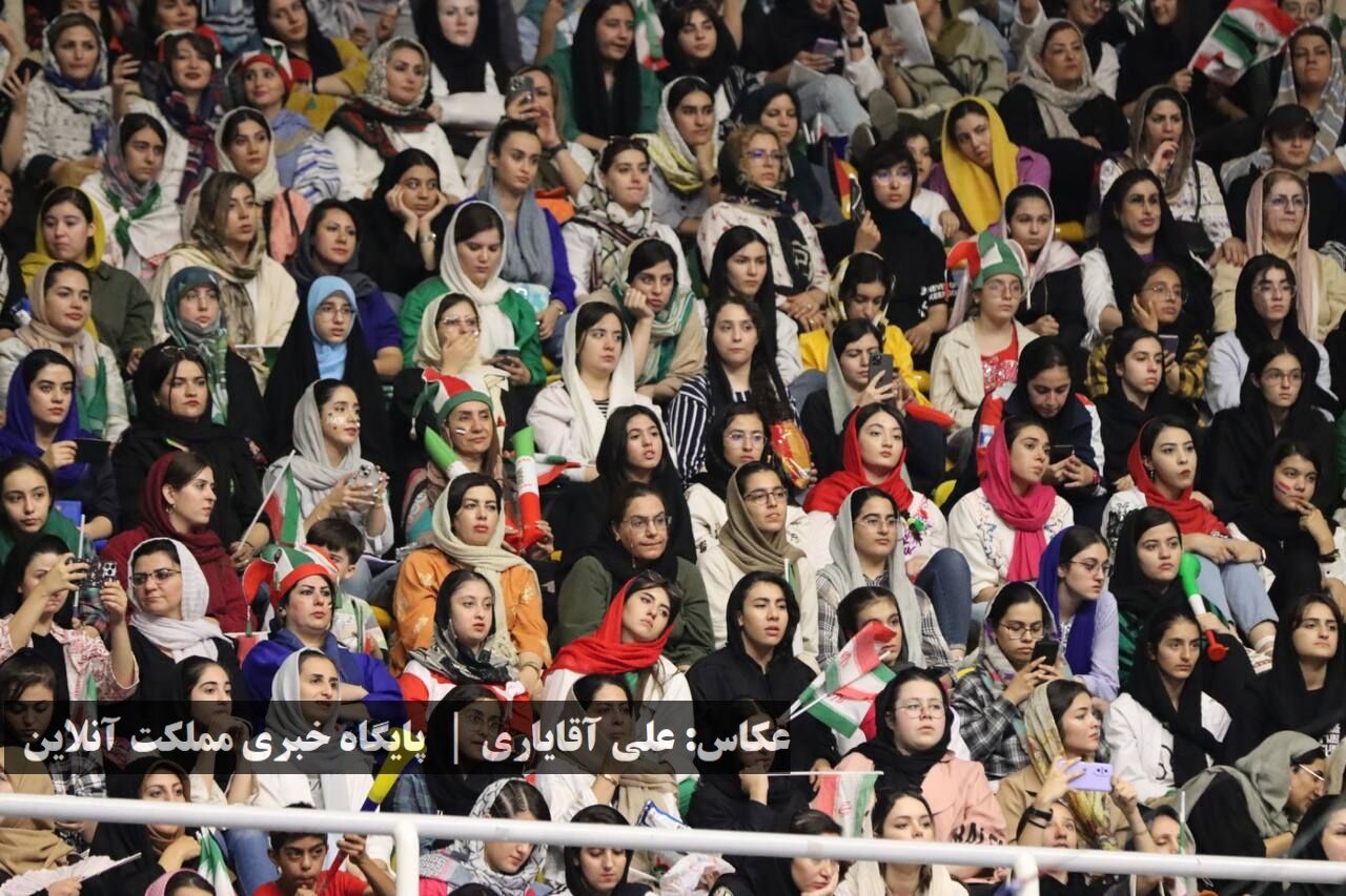 روز ششم والیبال قهرمانی مردان آسیا در ارومیه / تصاویر