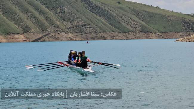 ششمین اردوی تیم ملی روئینگ بانوان در حال برگزاریست / تصاویر