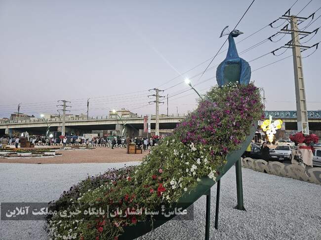 دوازدهمین جشنواره گل‌های ارومیه آغاز شد + تصاویر