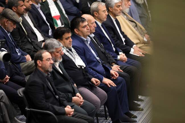 تصاویری از دیدار جامعه ورزش با رهبر انقلاب