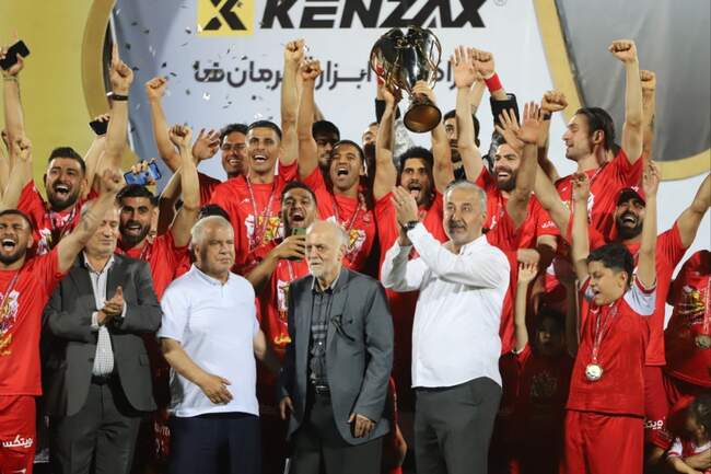 تصاویر جشن قهرمانی پرسپولیس