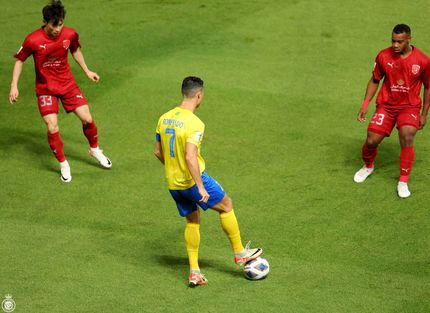 برد پرگل النصر مقابل الدوحیل با درخشش رونالدو