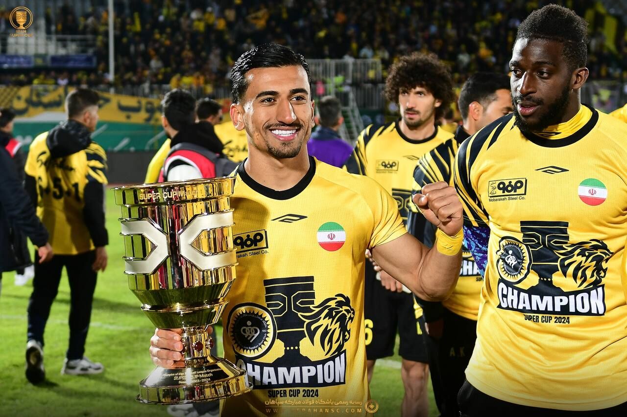 سپاهان برنده بازی سوپرجام مقابل پرسپولیس شد / تصاویر