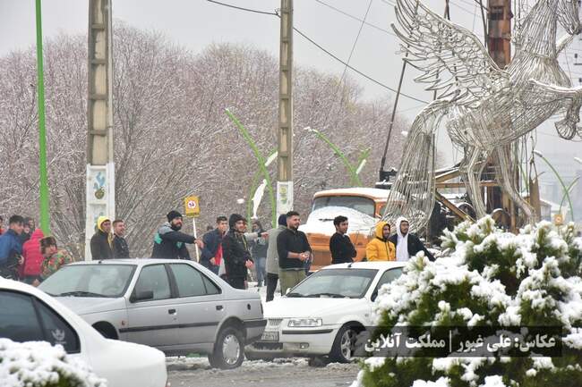 در هشتاد و ششمین روز پائیز، ارومیه سفیدپوش شد