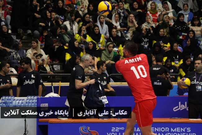 تصاویر | روز سوم والیبال قهرمانی مردان آسیا ۲۰۲۳
