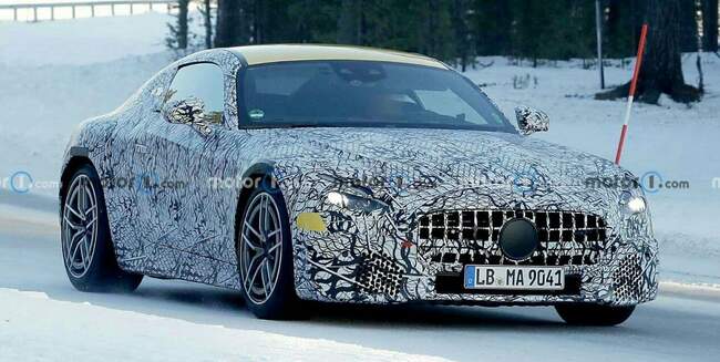 تصویر جاسوسی از مرسدس بنز AMG GT لو رفت