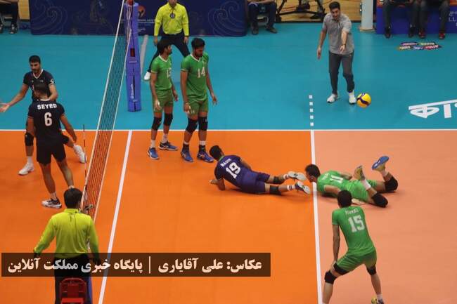 روز چهارم والیبال قهرمانی مردانی آسیا: برد راحت ایران مقابل پاکستان  