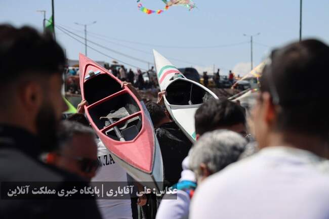 جشنواره فرهنگی، ورزشی و تفریحی دریاچه ارومیه با استقبال ۱۵ کیلومتری 