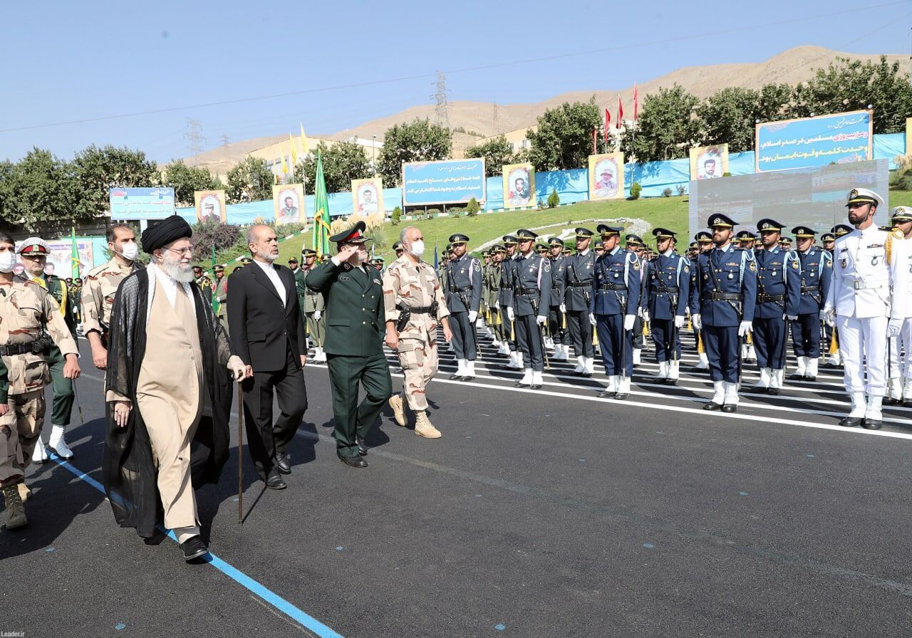 مراسم مشترک دانش‌آموختگی دانشجویان دانشگاههای نیروهای مسلح با حضور