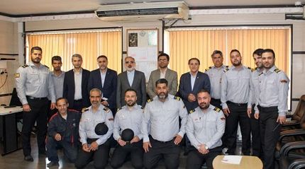 قدردانی مدیرعامل بانک مسکن از ایفای نقش نیروهای انتظامات بانک در جنگ ۱۲ روزه