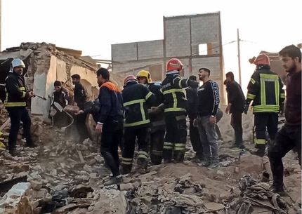 هشت نفر در حادثه انفجار در تبریز مصدوم شدند