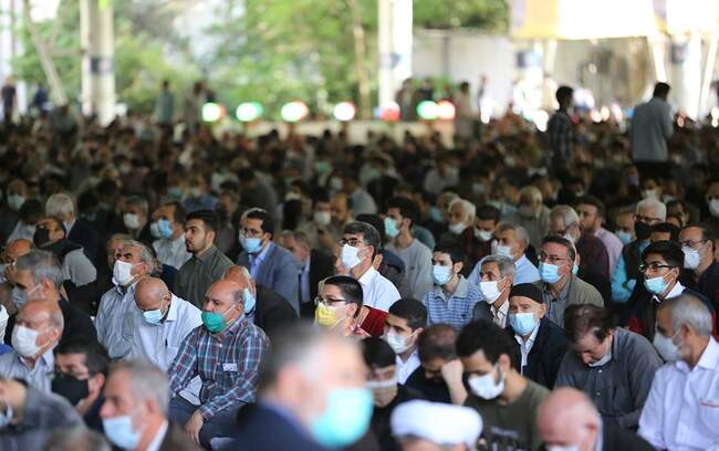 تصاویر | برگزاری نماز عید فطر ۱۴۰۱ در شهرهای مختلف ایران