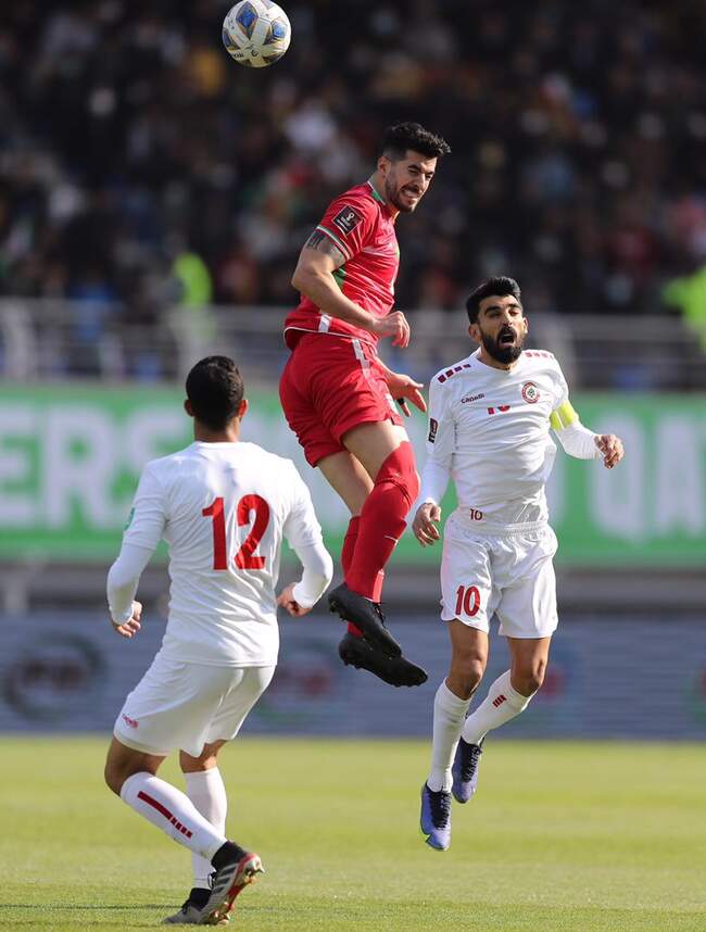 دیدار ایران و لبنان از نگاه دوربین