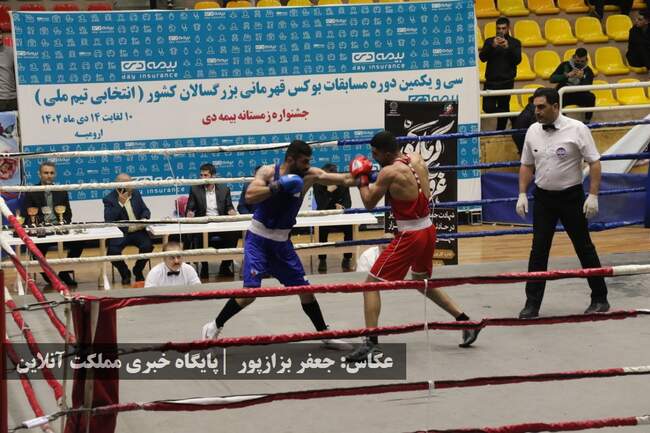 روز پایانی مسابقات بوکس قهرمانی کشور به میزبانی ارومیه