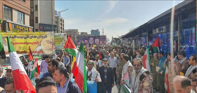 راهپیمایی روز جهانی قدس در نقاط مختلف کشور