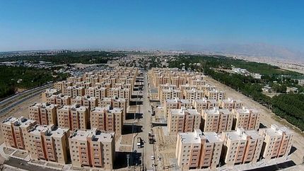 مصرف قابل توجه آب برای احداث واحدهای مسکونی