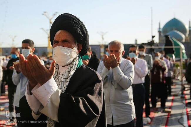 نماز عید فطر ۱۴۰۰ در نقاط مختلف کشور