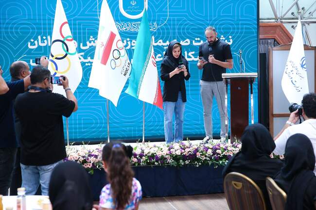 کاروان ورزشی ایران به المپیک ۲۰۲۴ پاریس بدرقه شدند