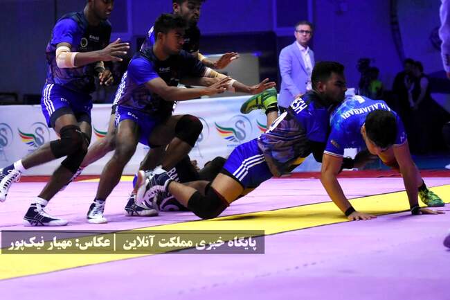 مسابقات کبدی قهرمانی جوانان جهان: بازی ایران و بنگلادش