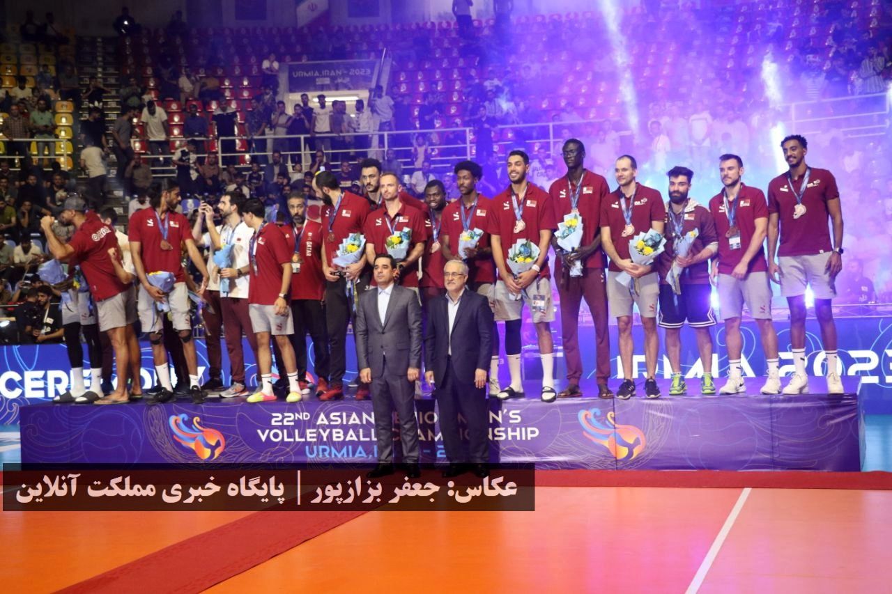 فینال و مراسم اختتامیه والیبال قهرمانی مردان آسیا در ارومیه / تصاویر