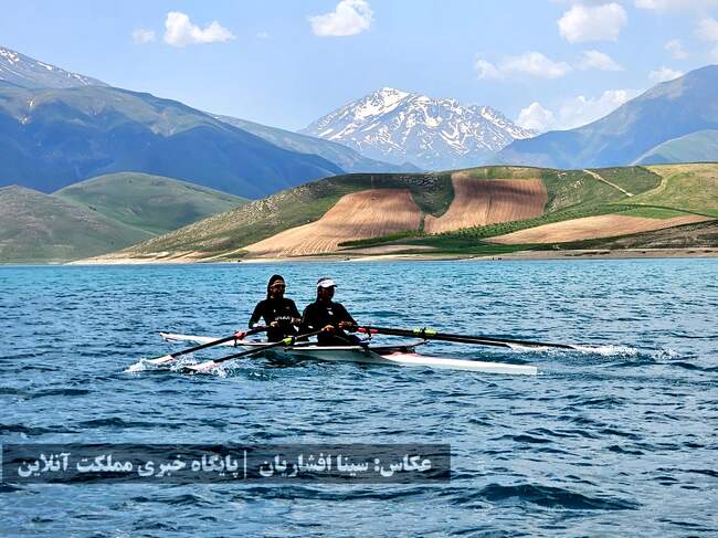ششمین اردوی تیم ملی روئینگ بانوان در حال برگزاریست / تصاویر