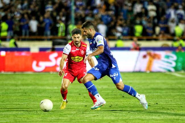 دربی ۱۰۱ و اهدای جام قهرمانی جام حذفی از دید لنزها