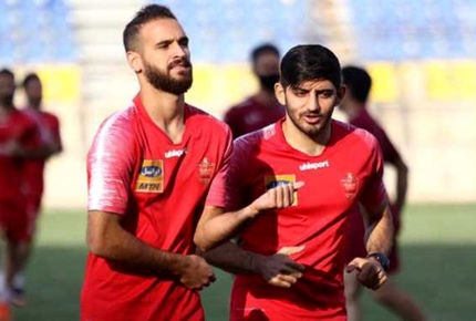 گل‌محمدی و باقری در تمرین پرسپولیس پا به توپ شدند
