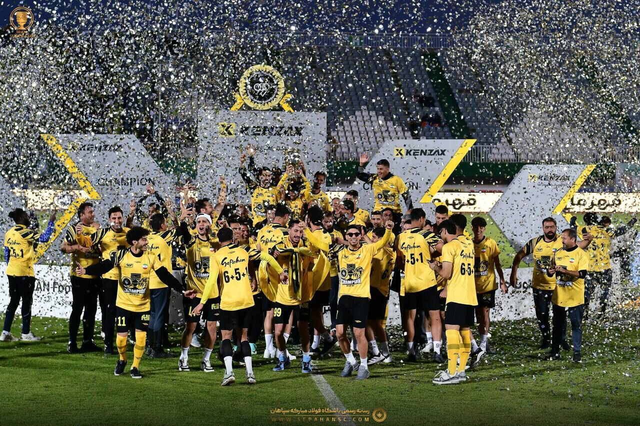 سپاهان برنده بازی سوپرجام مقابل پرسپولیس شد / تصاویر