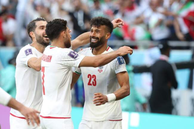 جام جهانی: بازی ایران و ولز از دید لنز دوربین‌ها