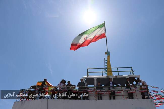 جشنواره فرهنگی، ورزشی و تفریحی دریاچه ارومیه با استقبال ۱۵ کیلومتری 