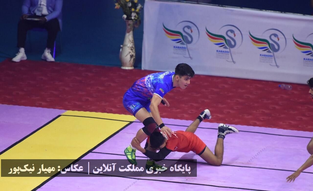 تصاویر | پایان نیمه نهایی کبدی قهرمانی جوانان جهان: نپال و پاکستان سو�