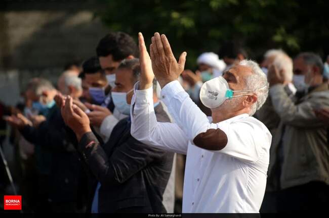نماز عید فطر ۱۴۰۰ در نقاط مختلف کشور