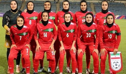 تیم‌های ملی فوتبال زنان ایران و اردن به مصاف هم خواهندرفت