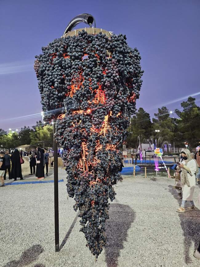 هشتمین جشنواره انگور ارومیه با حضور گردشگران داخلی و خارجی + تصاویر