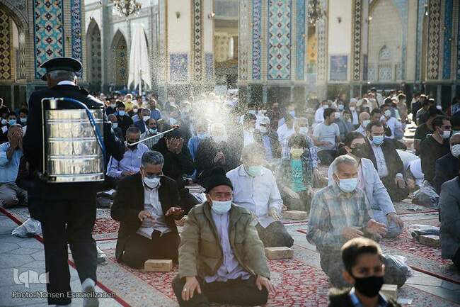 نماز عید فطر ۱۴۰۰ در نقاط مختلف کشور