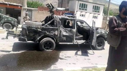 انفجار یک خودرو در بدخشان افغانستان
