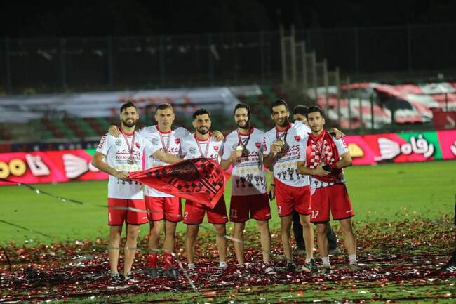 تصاویر | جشن پنجمین قهرمانی متوالی پرسپولیس در لیگ برتر